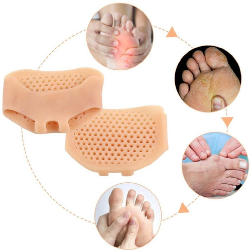 Almofadas De Silicone Para O Antepé: Conforto Extra Para Pés