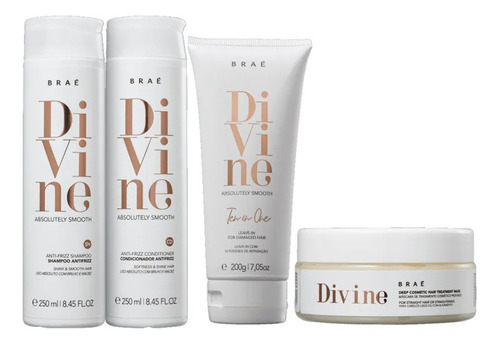 Braé Kit Divine Power Multi Ação (4 Produtos)