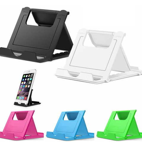 Pack 5 Unidades Soporte Plegable Universal Smartphone Tablet