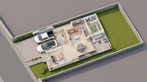 Imagen 4 de 10 de Casa A Estrenar En Venta Residencial Cerradi, Santiago (jpc-219)