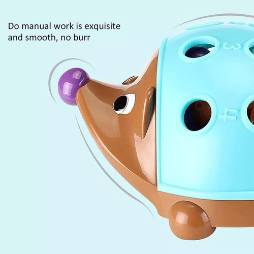 Diy Juguetes Educativos Erizo Insertar Bloques Construcción