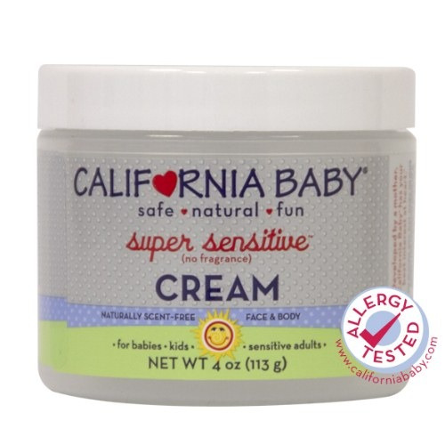California Baby Super Sensible Crema Hidratante Libre De
