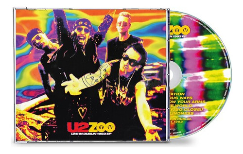 Zoo Tv Live In Dublin 1993 - U2 (cd) - Importado