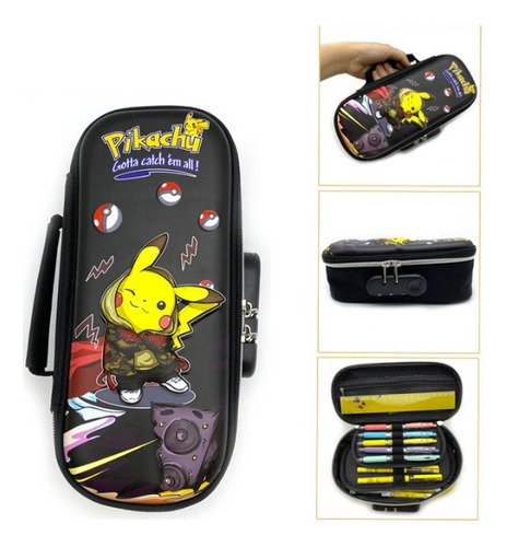 Estuche Pokemon Con Clave