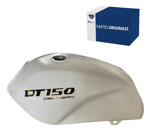 Tanque Combustible Blanco Italika Dt150 Delivery F17010164