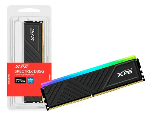 Memória Ram Para Pc Ddr4 3200mhz Cl16 8gb 1x8gb Adata Xpg