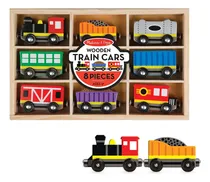 Comprar Vehículos Sin Control Remoto Tren De Madera Vagones De Tren
