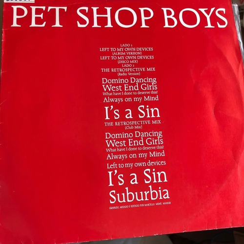 Pet Shop Boys - The Retrospective Mix 