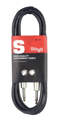 Cable Plug - Plug X 6 Metros Mono Oferta Cable Guitarra