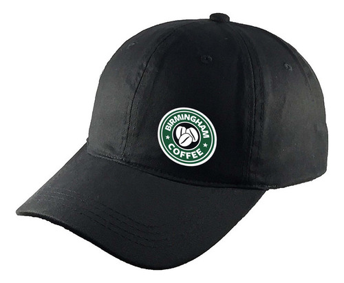 Gorra Clasica Algodón Negra Café Logo Rr100