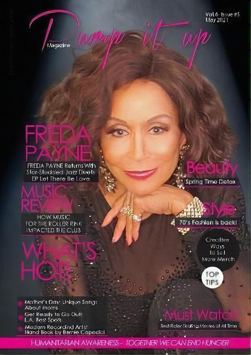 Pump It Up Magazine - Freda Payne, De Anissa Boudjaoui. Editorial Indy Pub, Tapa Blanda En Inglés