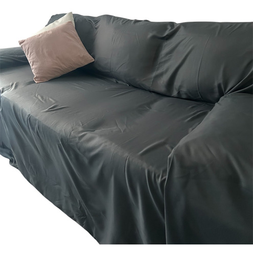 Funda Cubre -protectora Sillón 2 Cuerpos Arangusto Azul Marino Liso