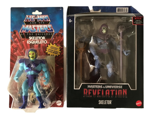 Figuras De Skeletor Motu Origins Y Revelations Mattel 2021 (Usado)