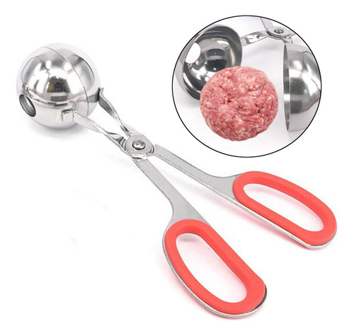 2 Máquina For Hacer Albóndigas, Pinzas For Hielo, , Rojo