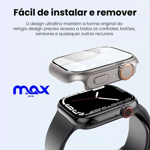 Peguei o Apple Watch séries 8 de 45mm 