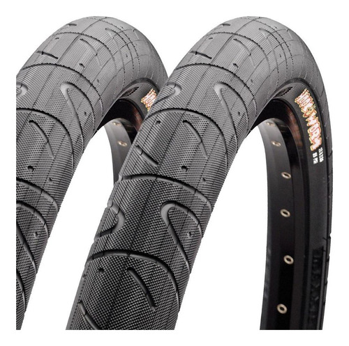 Par Pneu Aro 26 Bike Maxxis Hookworm 26x2.50 Arame Urbano