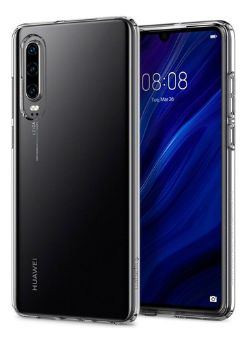 Huawei P30 Spigen Liquid Crystal Carcasa Protector Funda