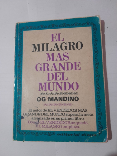 Libro El Milagro Más Grande Del Mundo -mandino-a569