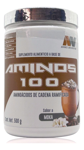 Aminos 100 Moka 100 Serv 500 Gr Advanced Nutrition