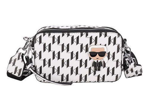 2024 Bolso Bandolera De Cuero Karl Lagerfeld Nuevo Eaeovni