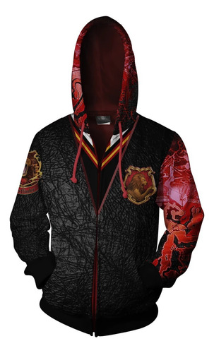 Harry Potter Gryffindor Halloween Cosplay Sudadera Capucha