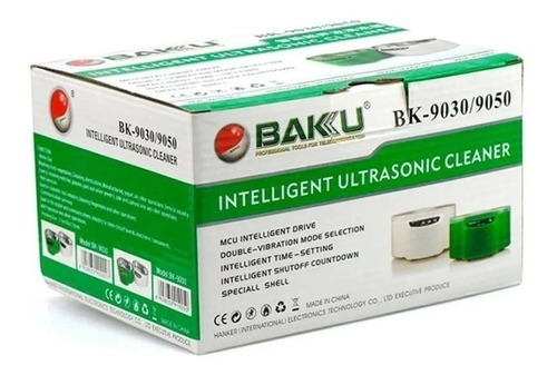 Limpiador Ultrasónico Bk-9050 De 50w Mini Display A 40khz