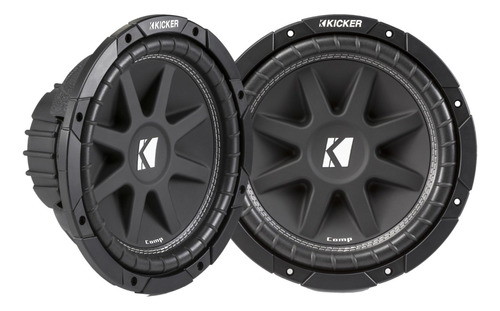 Paquete 2 Subwoofers Kicker 43c104 10 Pulgadas 300w Max