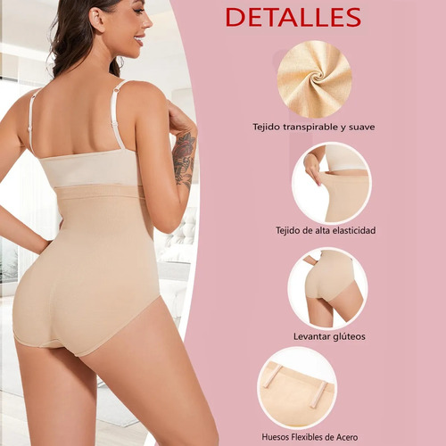 Bragas Postparto Mujer Control Barriga Cintura Alta Comodasa