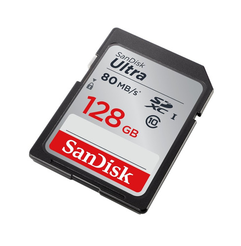 Cartão Sdxc 128gb Sandisk Ultra 80mb/s Uhs-i Classe 10