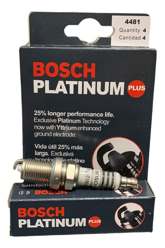 Bujias 4481  Aveo/optra/yaris/autana Bosch Platinum