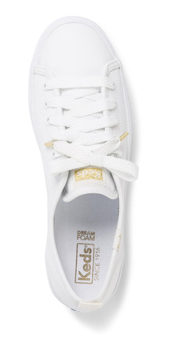 Zapatilla Keds Triple Up Leather White