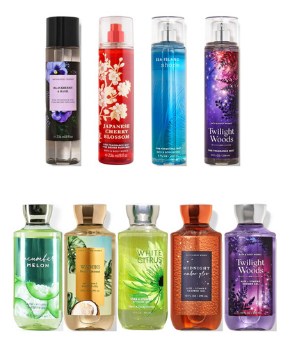 Colonias Mist Corporales Bath And Body Works Diversos Aromas