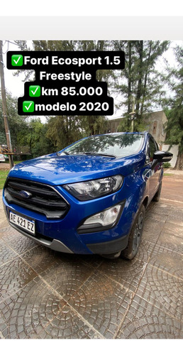 Ford Ecosport 1.5 Freestyle 123cv 4x2