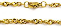 Comprar Cadenita Oro 18 Kilates Fina Singapur 50cm X 2mm Unisex 2025