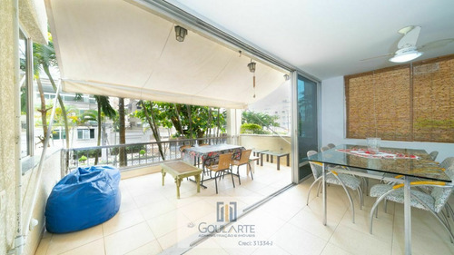 Imagem 4 de 30 de Apartamento Duplex Com 5 Dormitórios Sendo 1 Suíte E Lazer No Condomínio Na Praia Da Enseada - Guarujá/sp - 3557