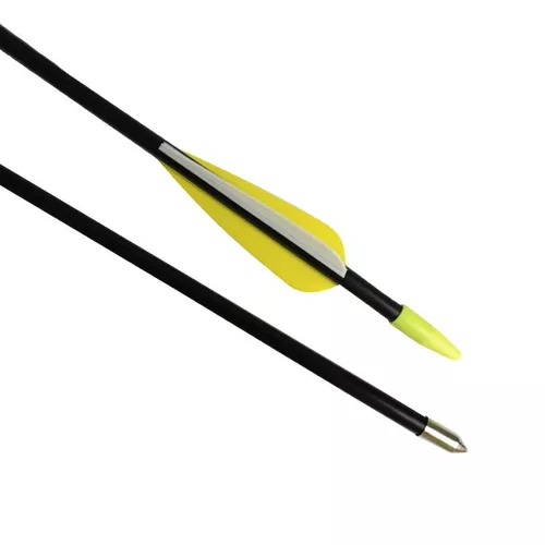 6 fibra de vidrio-flechas 26 pulgadas-compound/recurve arco 