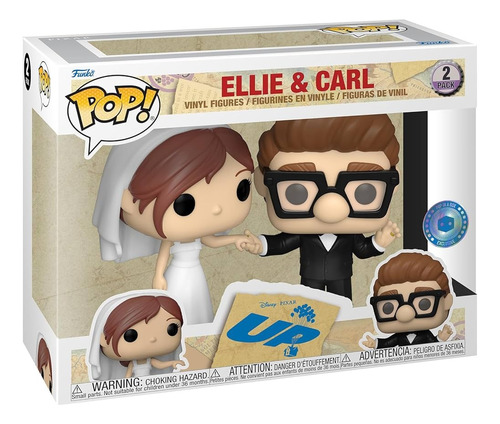 Funko Pop Ellie Y Carl - Up  (2 Pack) Pop In A Box