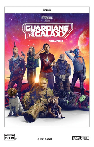 Dvd Guardianes De La Galaxia Vol 3 Guardians Of The Galaxy 3