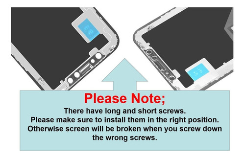 Oli Y Oda - Reemplazo De Pantalla Para iPhone X X iPhone Lcd