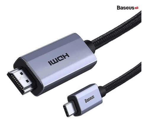 Baseus Cable Hdmi A Tipo C 4k 2m