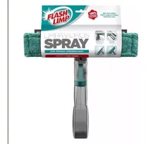 Comprar Rodo Limpa Vidros Com Spray Borrifador Spin Mop 3 Em 1 250ml