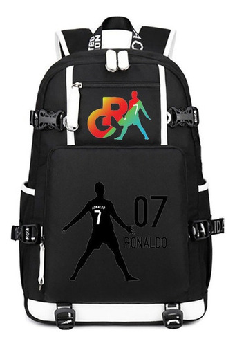 Mochila Escolar Cr7 Para Menino E Adolescente, Mochila Para