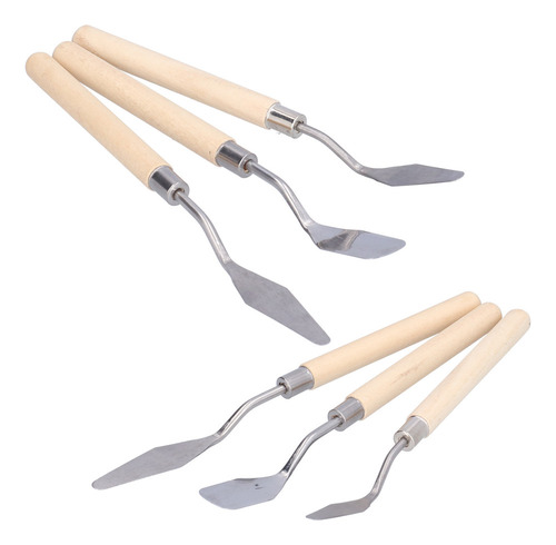 P Espátula Paleta Cuchillo 13pcs Pintura Al Óleo De Forma