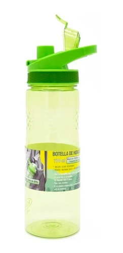 Botella Hidratación Tritan C/filtro Sin Bpa 770ml Foco Verde