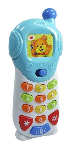 Imagen 3 de 5 de Telefono Didactico Con Luz Y Sonido Winfun (3702)