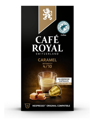 Cafe Royal Caramel | 10 Capsulas | Cafe Royal Nespresso | Ca