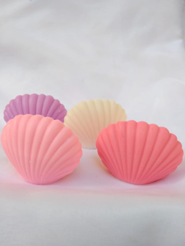 Jabones De Ostras Para Souvenirs X 10 + Bolsita De Organza