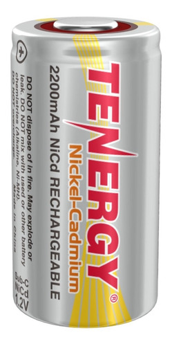 Bateria Tenergy Subc 2200mah Nicd Recargable 
