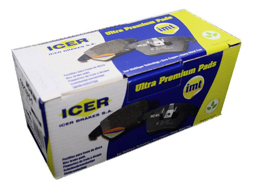 Pastillas Freno Para Citroen Jumper 02/ Trasera Marca Icer