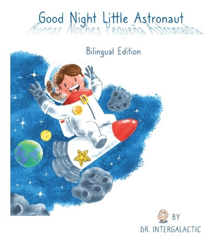Libro Good Night Little Astronaut, Buenas Noches Pequeã±a...